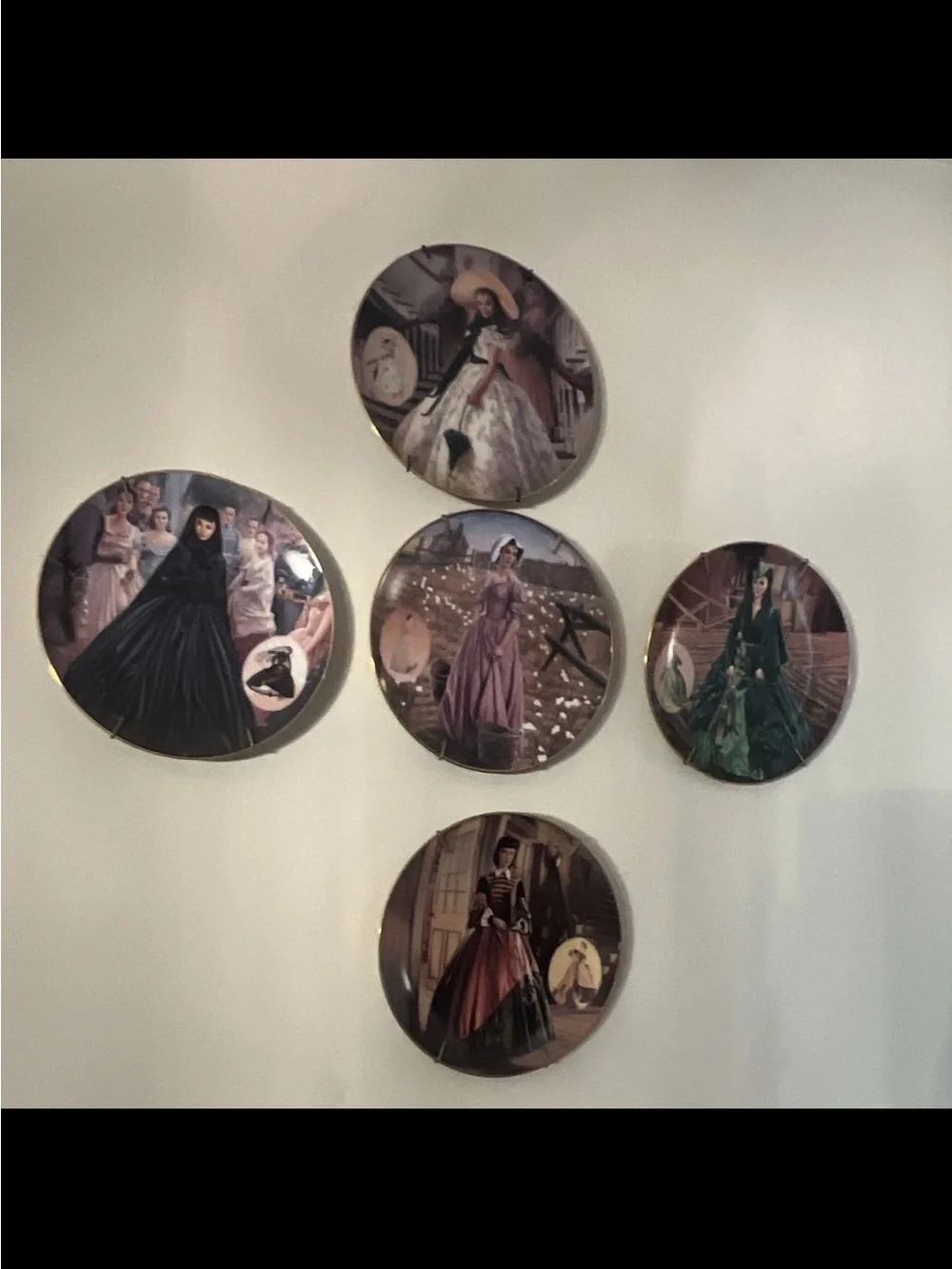 Gone with the Wind Collector Plates